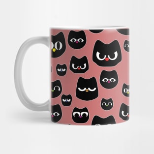 Funny cat faces Mug
